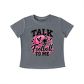 Talk Football to Me Vintage Wash Slim Fit T-shirt