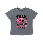 Talk Football to Me Vintage Wash Slim Fit T-shirt