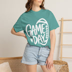 Women's Cutesy Game Day Football T-Shirt