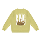 Jesus Is King Men's Regular Fit Crewneck Sweatshirt