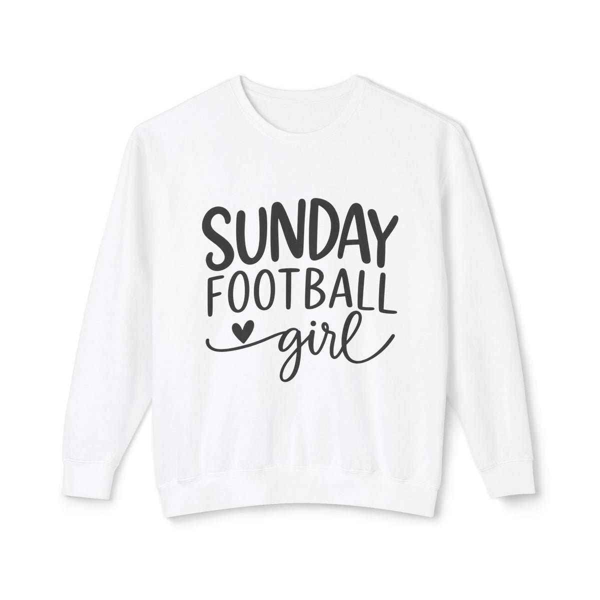 Sunday Football Girl Sweatshirt – Women’s Game Day Crewneck
