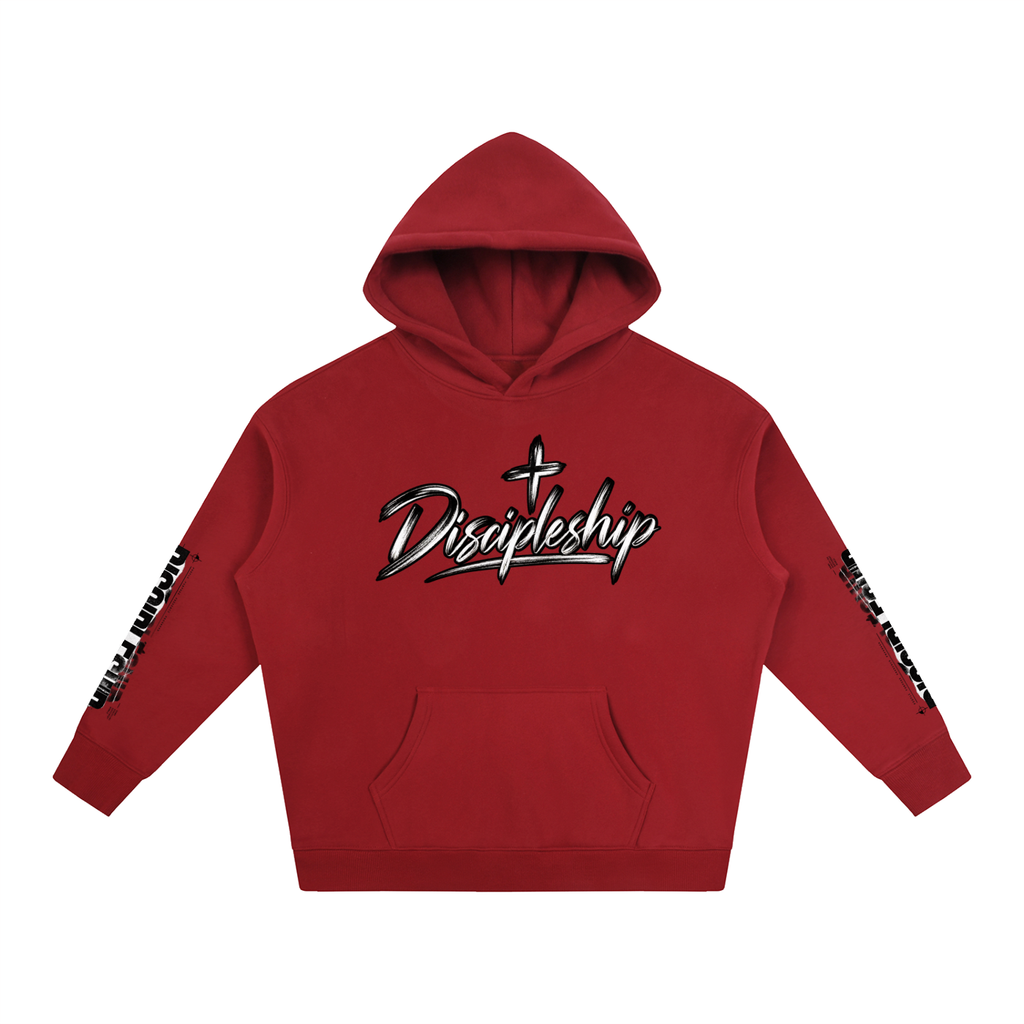 Discipleship Signature Oversize Fleeced Hoodie