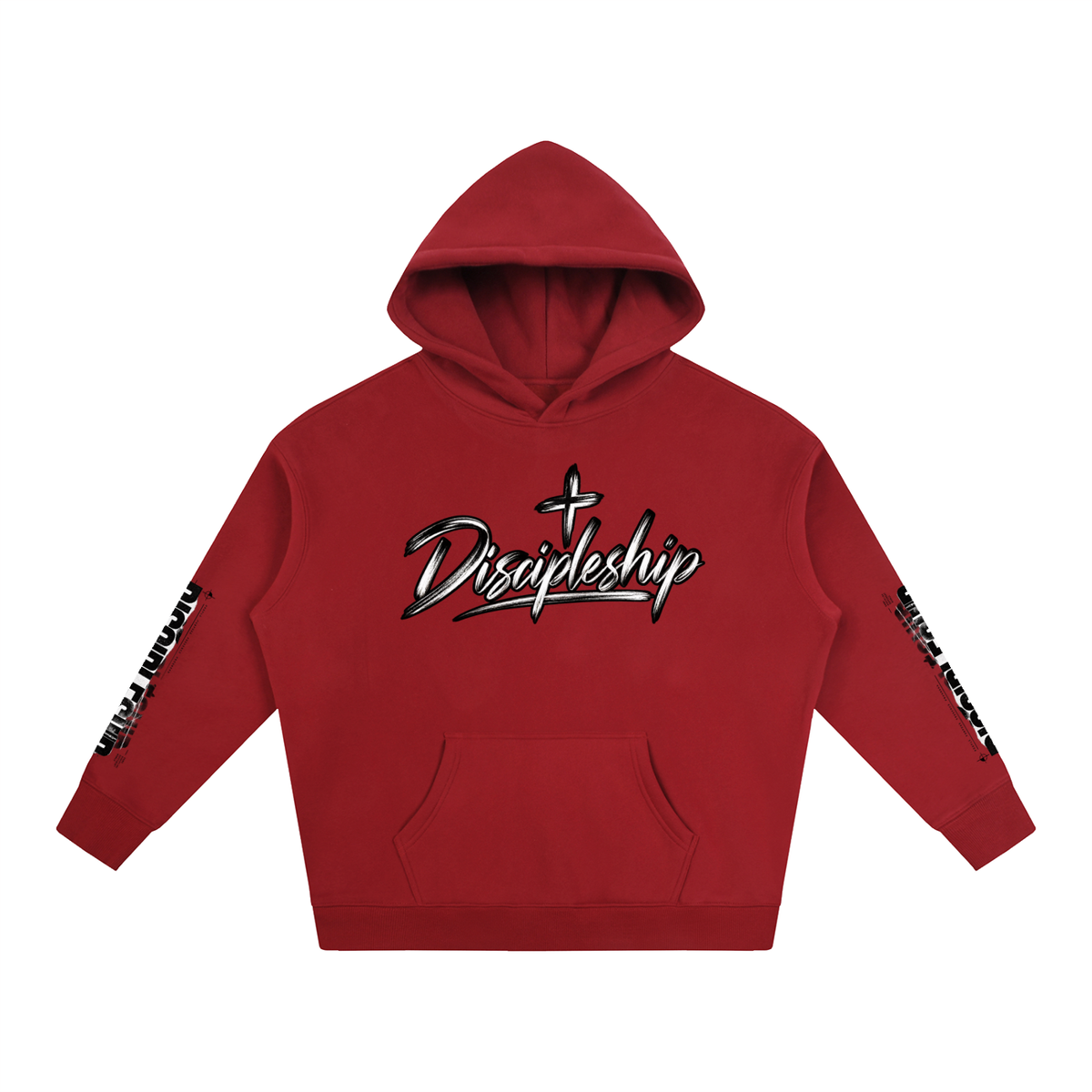 Discipleship Signature Oversize Fleeced Hoodie