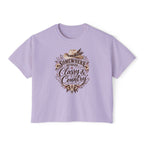 Somewhere Between Classy & Country Women's Boxy Tee