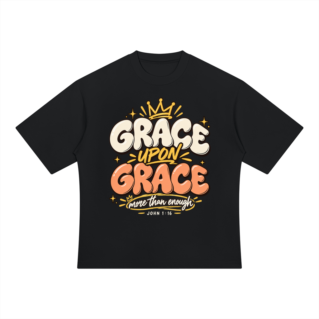 Grace Upon Grace Heavyweight Oversized T-Shirt