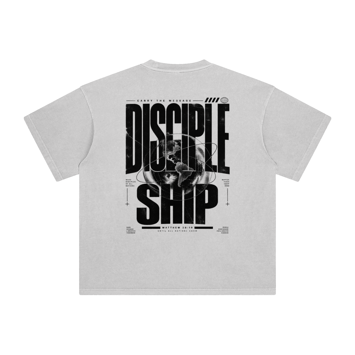 Discipleship Carry the Mission Enzyme Washed T-Shirt