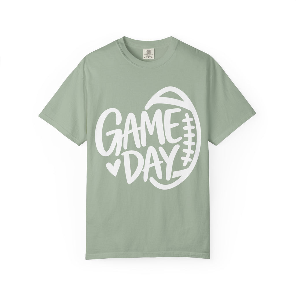Women's Cutesy Game Day Football T-Shirt