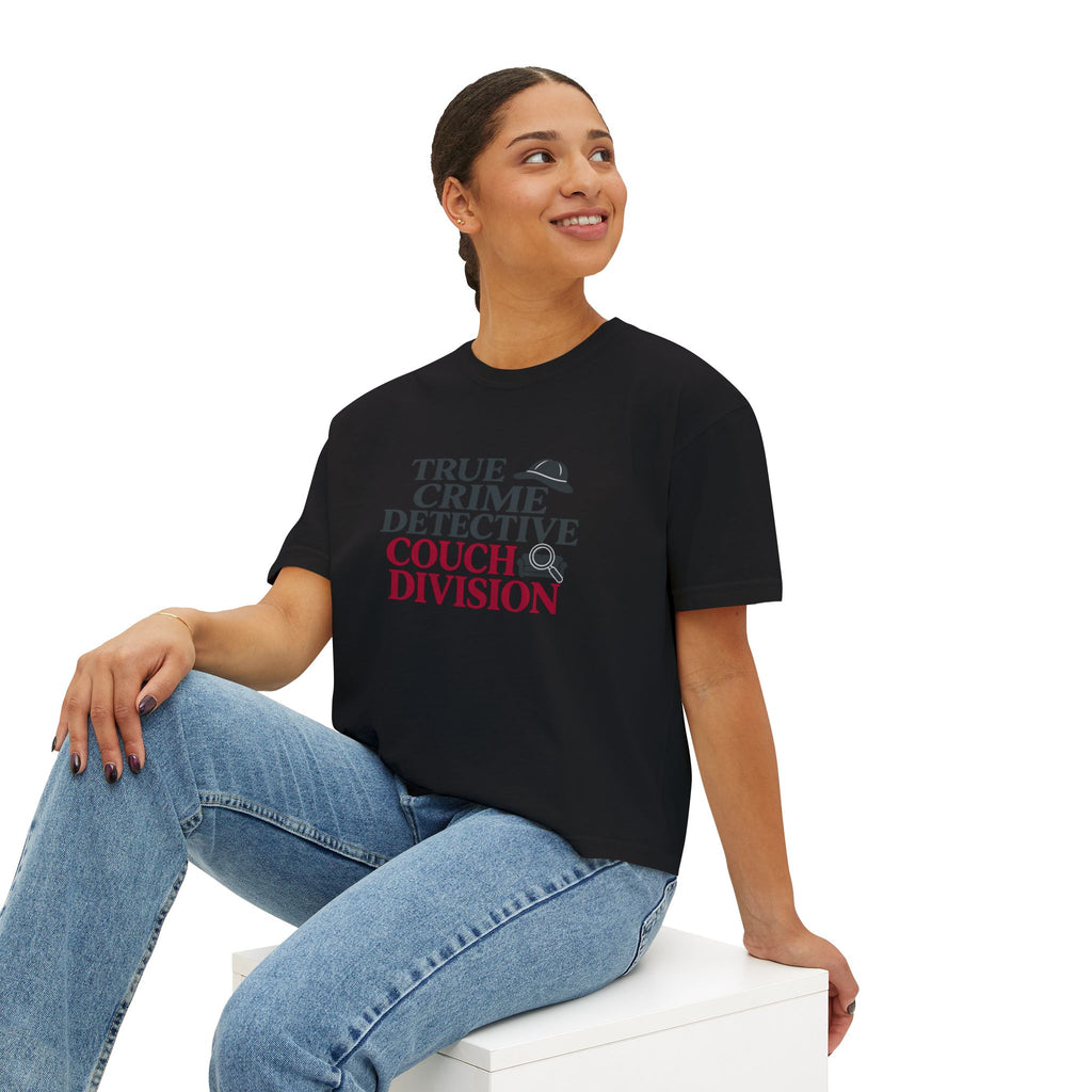 True Crime Detective Couch Division Boxy Tee