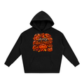 Stacked Pumpkins- Oversize Fleeced Hoodie