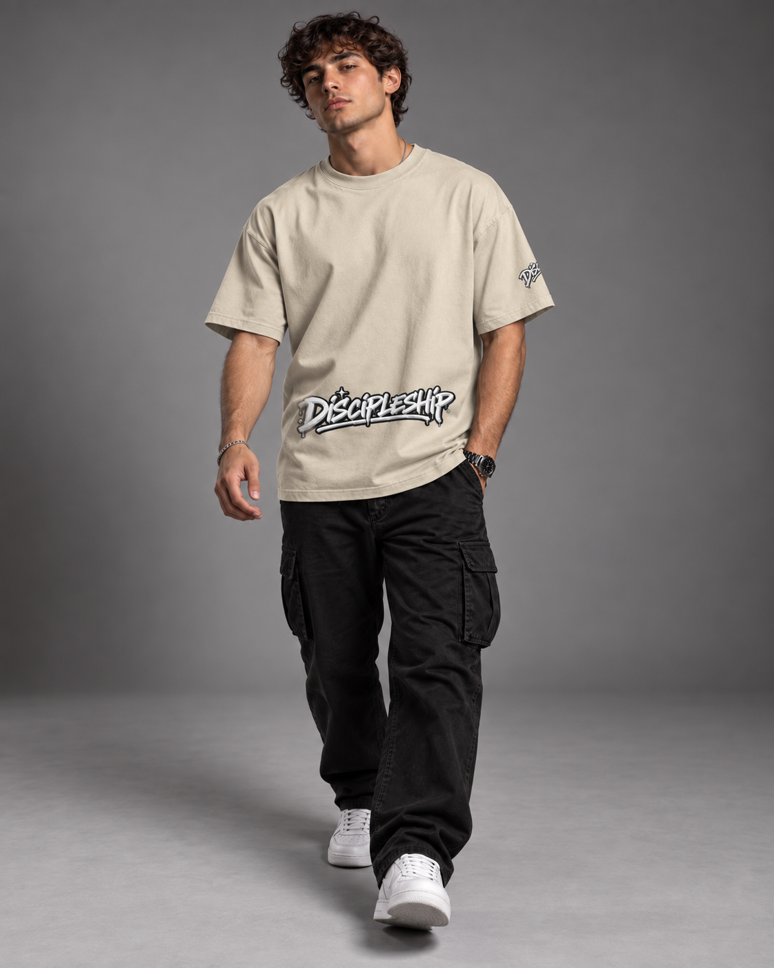 Discipleship Signature Tee Heavyweight Earth Tone T-Shirt