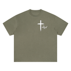 He Carried Me Quick Dry Drop Shoulder T-Shirt