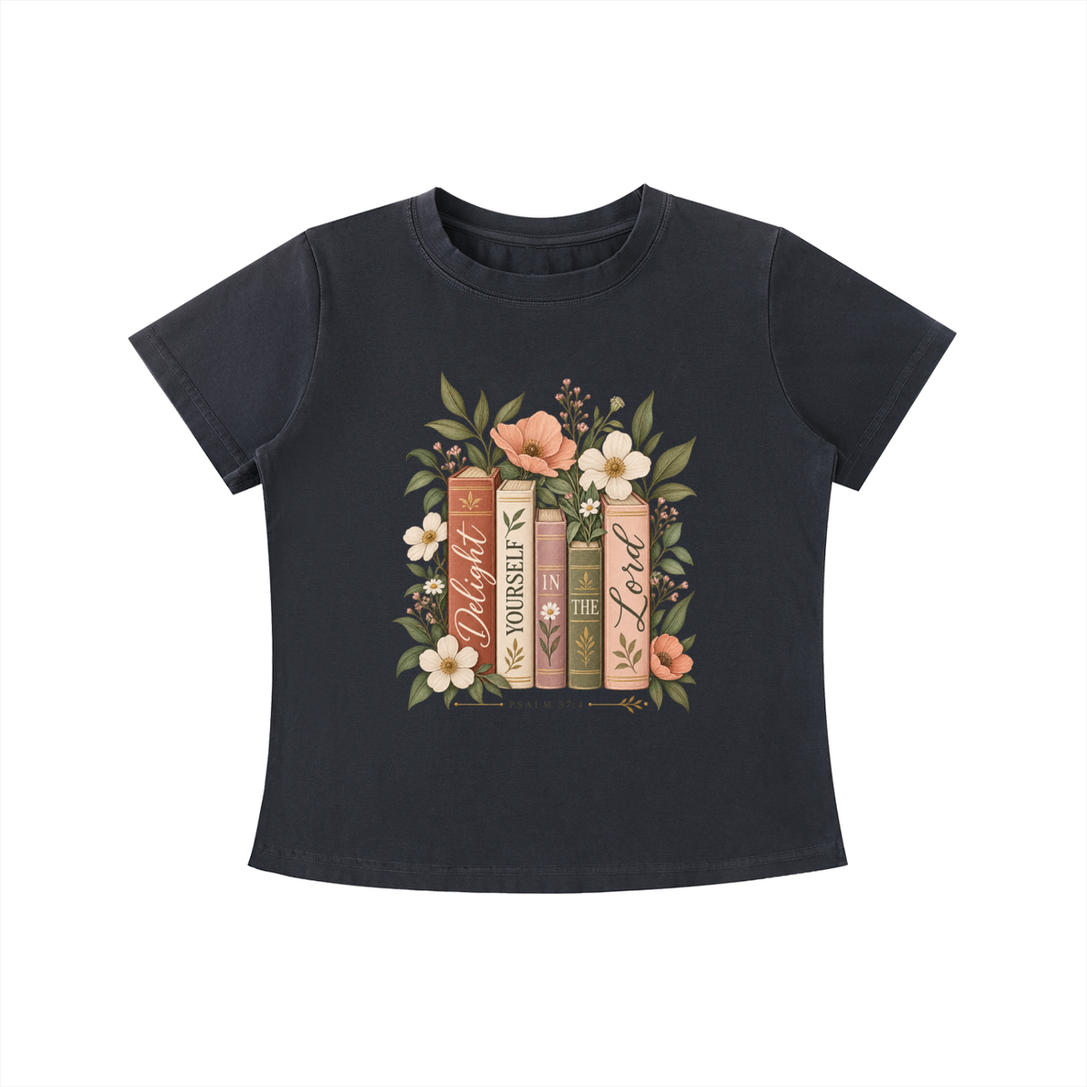 Delight Yourself in the Lord Vintage Wash Slim Fit T-shirt
