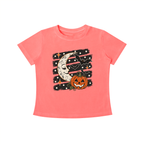 Halloween Moon Vintage Wash Slim Fit T-shirt