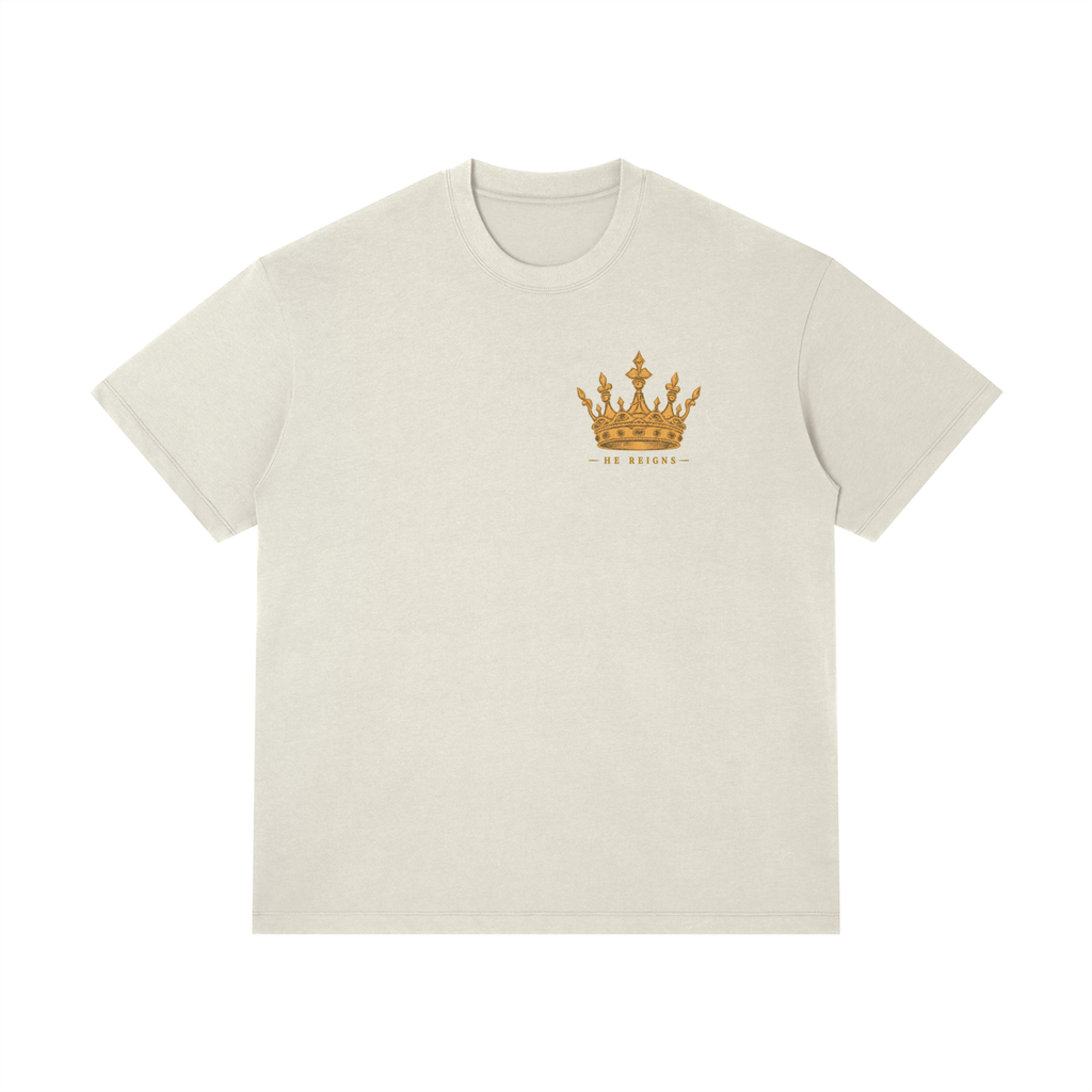He Reigns Regular Fit Crewneck T-Shirt