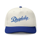 Discipleship Script Baseball Cap — Two-Tone Christian Hat