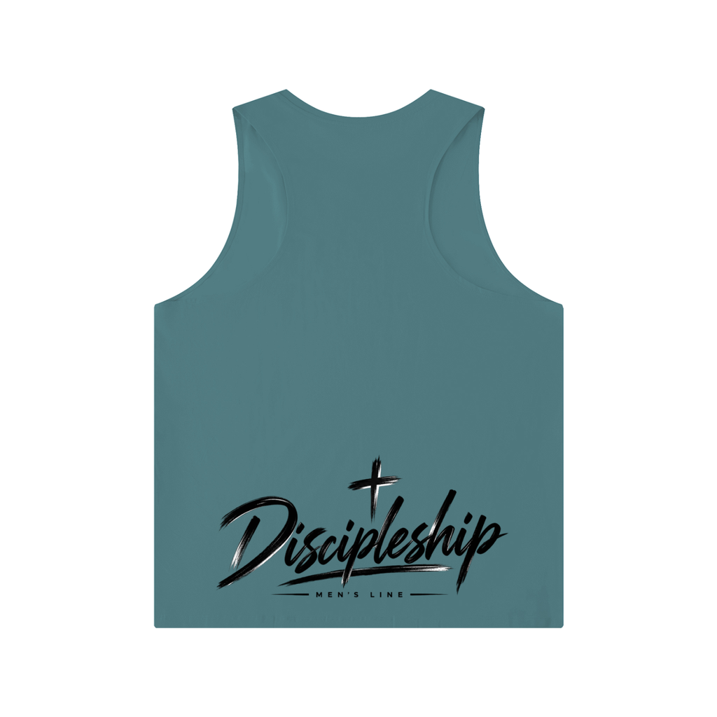 Discipleship Men’s Line Crewneck Tank Top