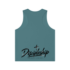 Discipleship Men’s Line Crewneck Tank Top