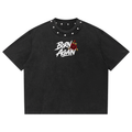 Born Again Washed Boxy Studded T-Shirt