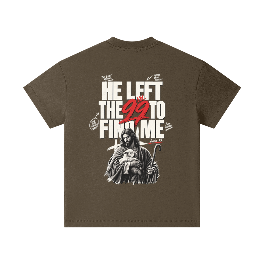 He Left the 99 Pure Cotton Essential Kids T-Shirt