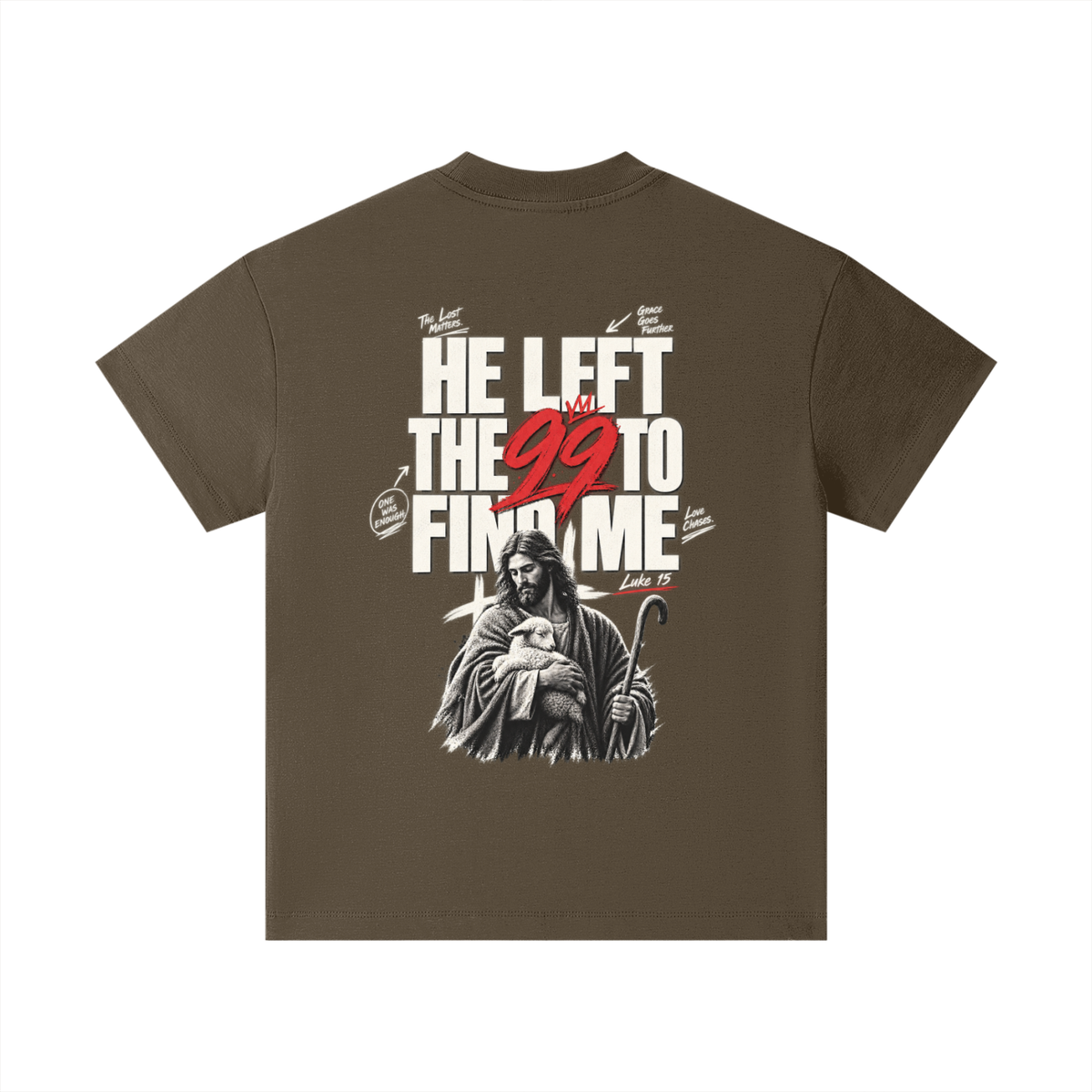He Left the 99 Pure Cotton Essential Kids T-Shirt