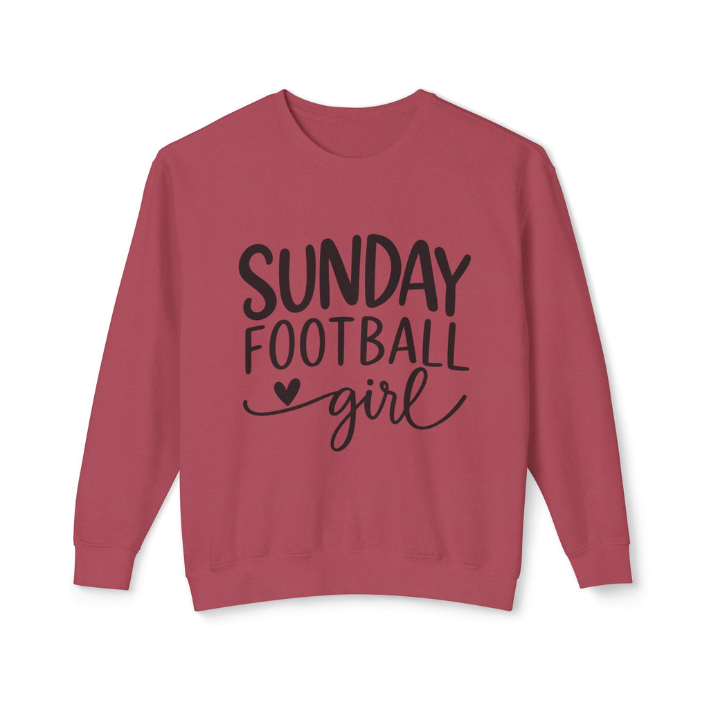 Sunday Football Girl Sweatshirt – Women’s Game Day Crewneck