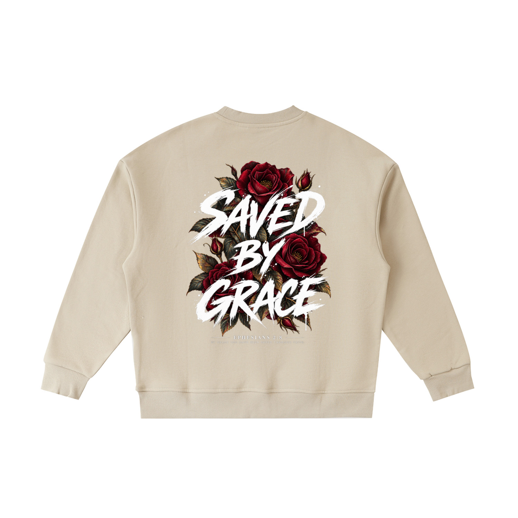 Saved by Grace Essential Fleece Kids' Crewneck Sweatshirt