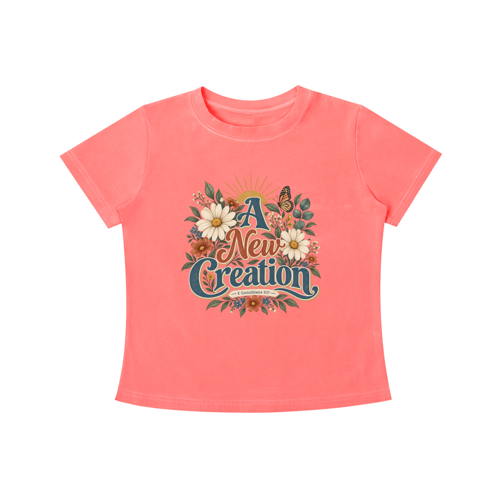 A New Creation Vintage Wash Slim Fit T-shirt