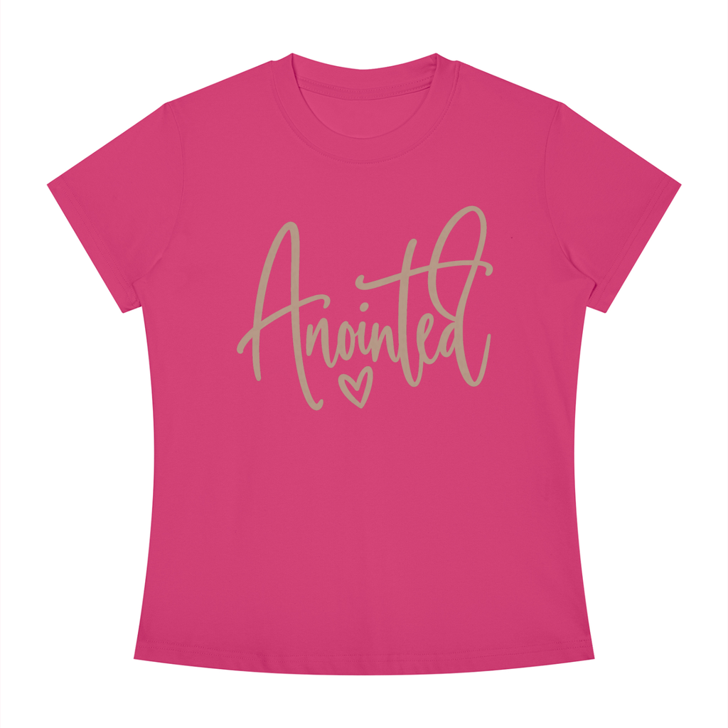 Anointed Women's Slim Fit Crewneck T-Shirt