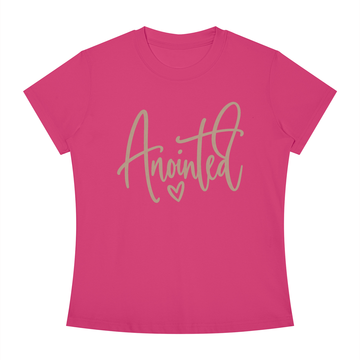 Anointed Women's Slim Fit Crewneck T-Shirt