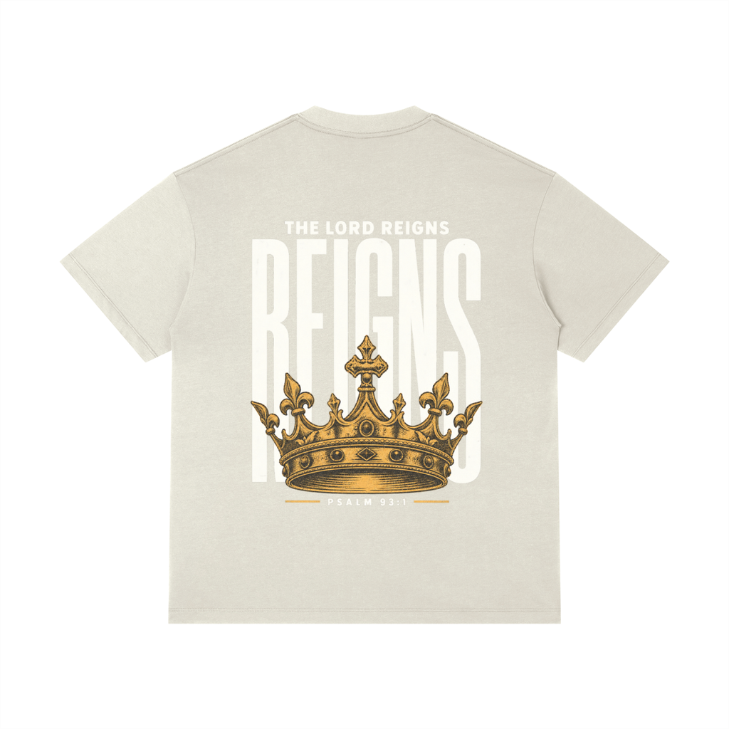 He Reigns Regular Fit Crewneck T-Shirt