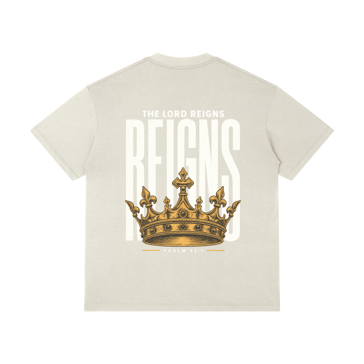 He Reigns Regular Fit Crewneck T-Shirt