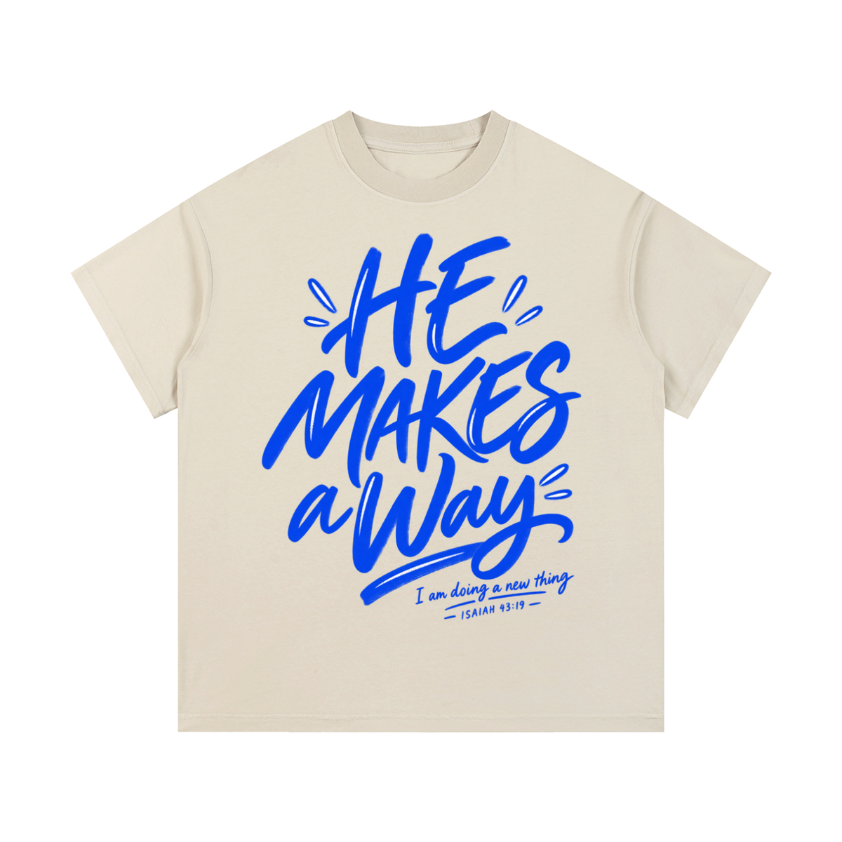He Makes a Way Vintage Wash Cotton T-Shirt