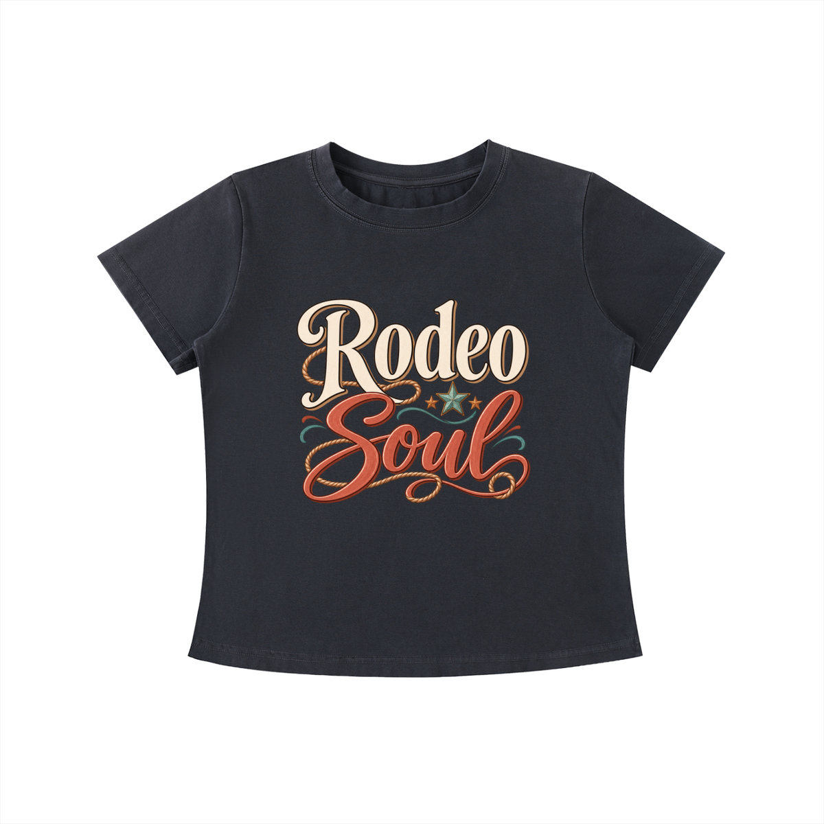 Rodeo Soul Vintage Wash Slim Fit T-shirt