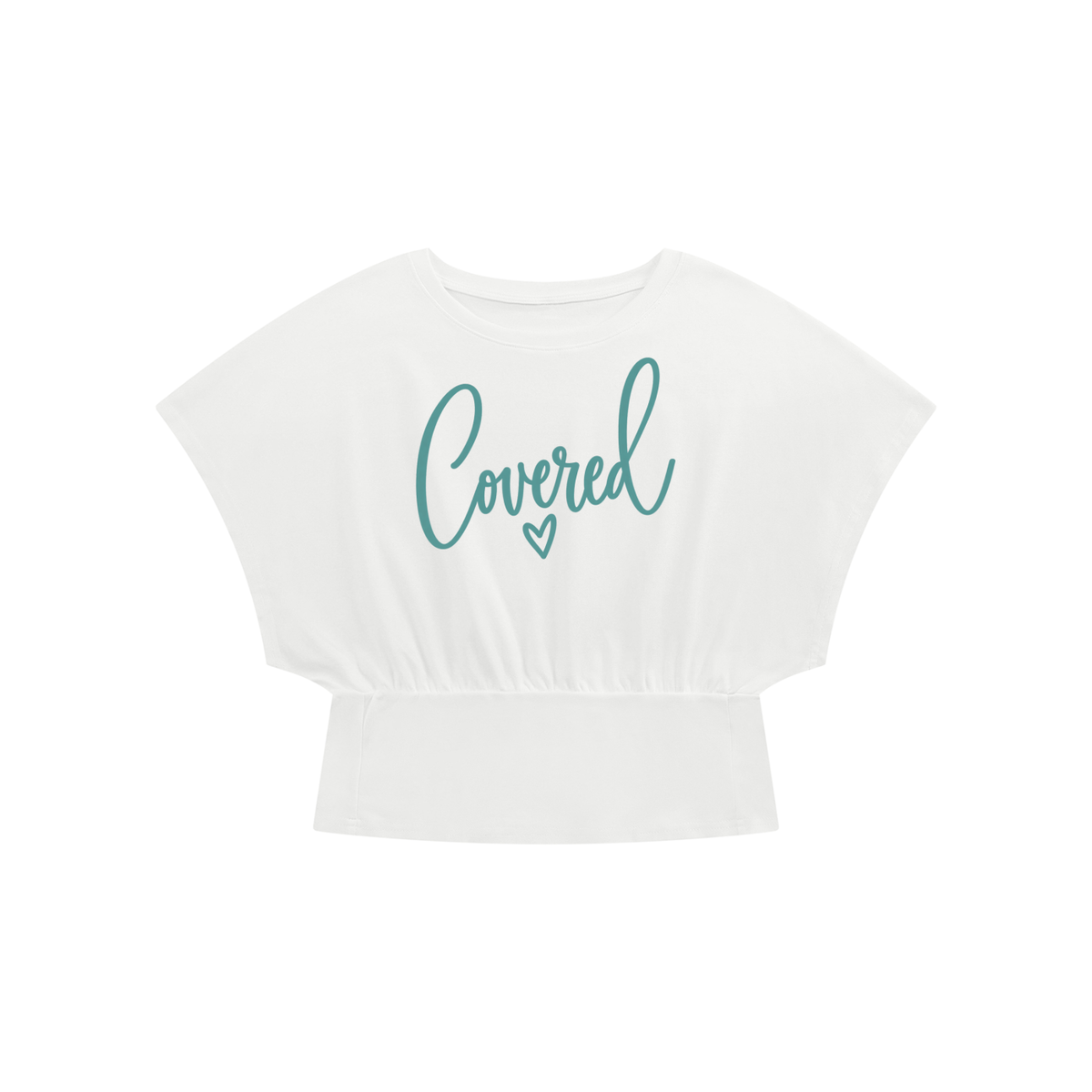 Covered Women’s Crop Dolman T-Shirt
