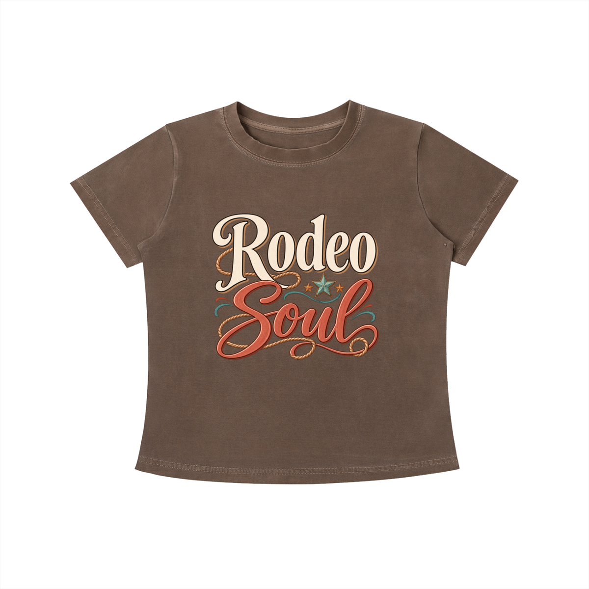 Rodeo Soul Vintage Wash Slim Fit T-shirt