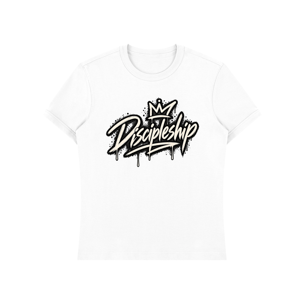 Discipleship Crown Tee Men's Heavyweight Slim Fit T-Shirt