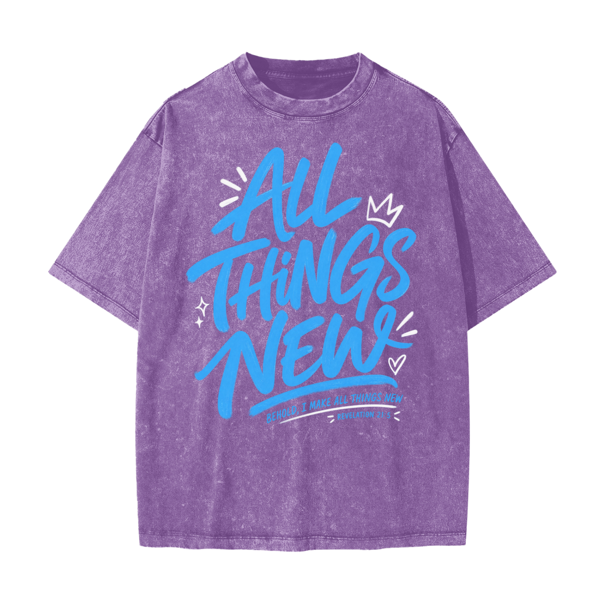 All Things New Heavyweight Snow Washed T-Shirt