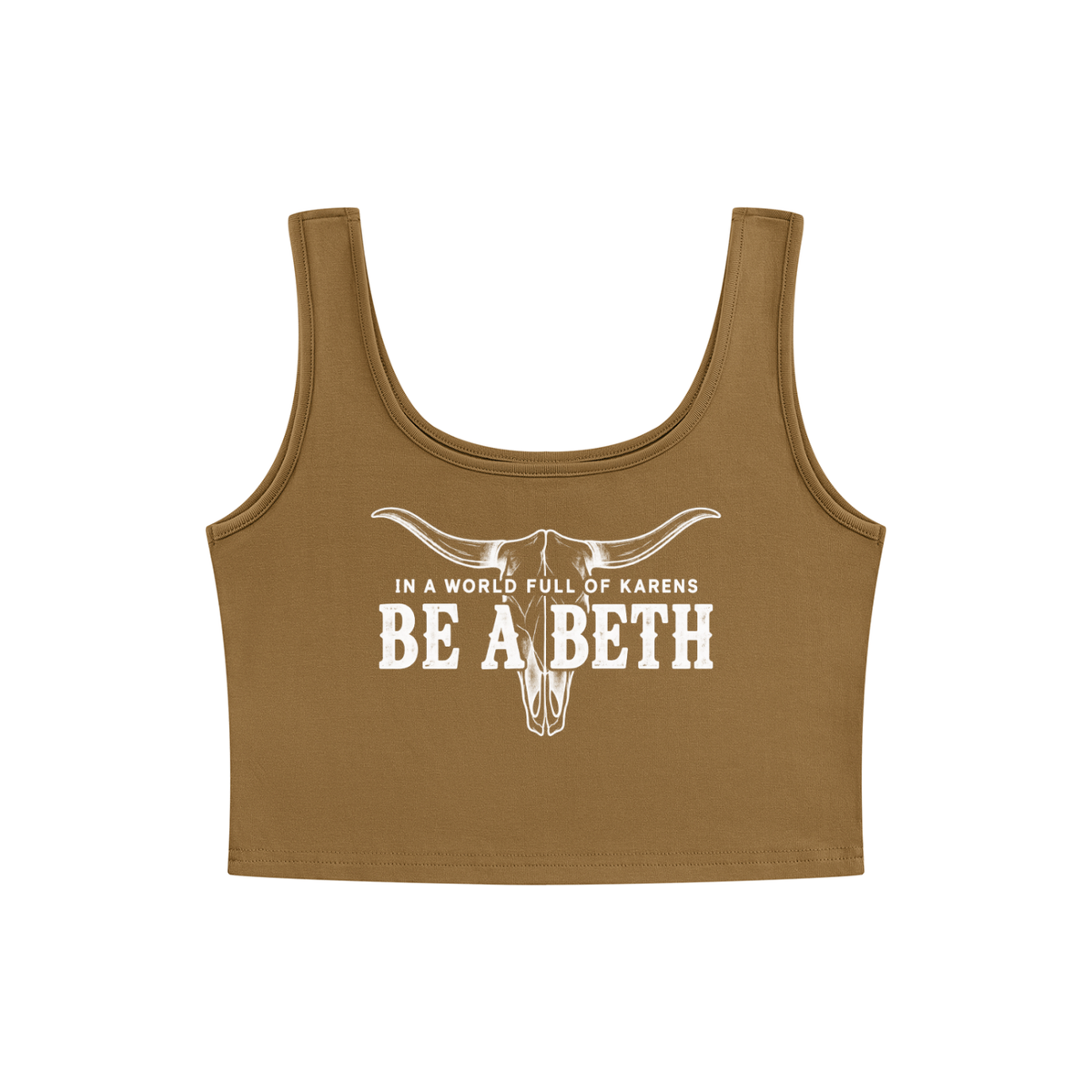 Be a Beth Women's Cropped Tank Top