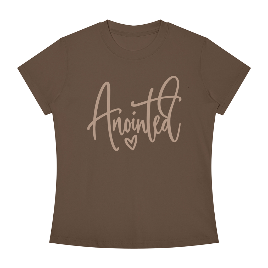 Anointed Women's Slim Fit Crewneck T-Shirt