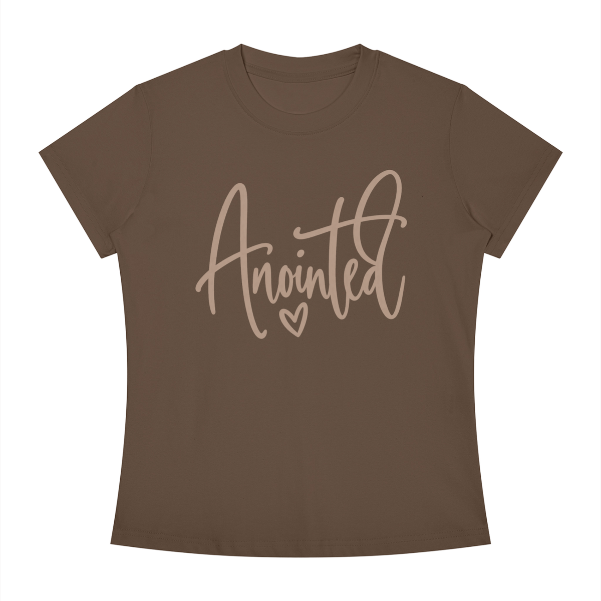 Anointed Women's Slim Fit Crewneck T-Shirt