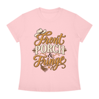Front Porch Fringe Women's Slim Fit Crewneck T-Shirt
