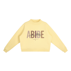 Abide Essential Fleece Mock-Neck Crew Sweatshirt