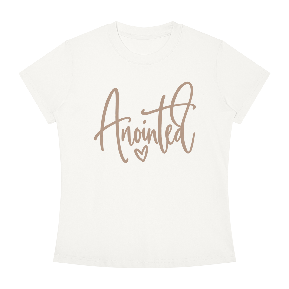 Anointed Women's Slim Fit Crewneck T-Shirt