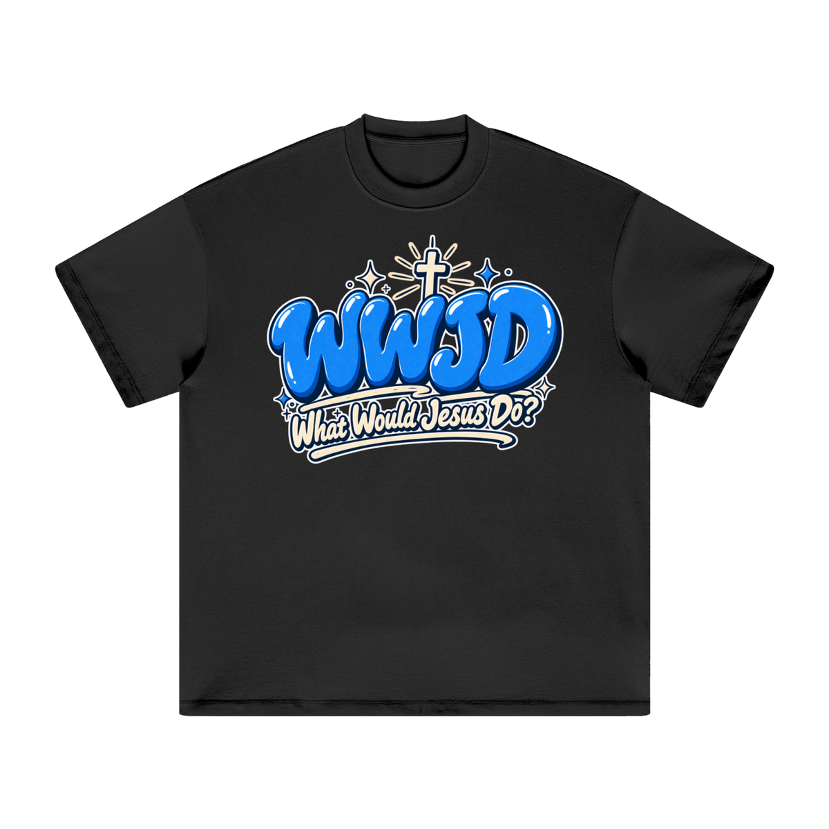 WWJD Heavyweight Earth Tone T-Shirt