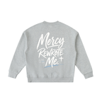 Mercy Rewrote Me Essential Fleece Kids' Crewneck Sweatshirt