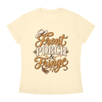 Front Porch Fringe Women's Slim Fit Crewneck T-Shirt