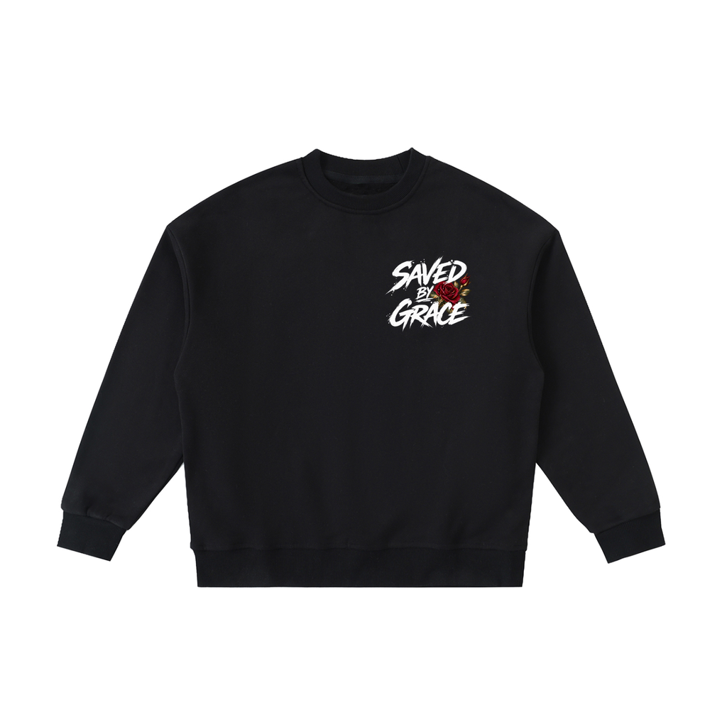 Saved by Grace Essential Fleece Kids' Crewneck Sweatshirt