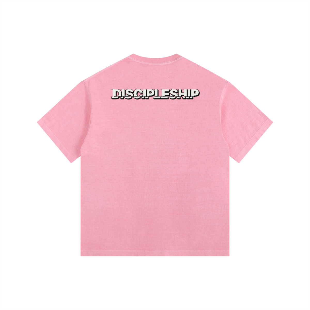 Discipleship Essential  Vintage Washed Oversized Cotton T-Shirt