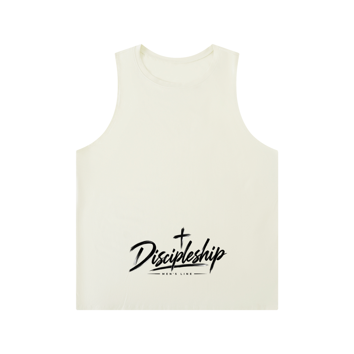 Discipleship Men’s Line Crewneck Tank Top