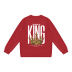 Jesus Is King Men's Regular Fit Crewneck Sweatshirt